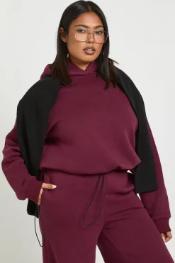 Sweat à capuche oversize Plus Toggle