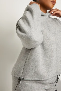 boohoo Sweat à capuche oversize Plus Toggle<Femme Sweats À Capuche Et Sweats|Sweats À Capuche Et Sweatshirts