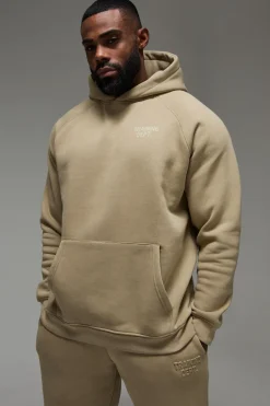 Sweat à capuche oversize à slogan - MAN Active