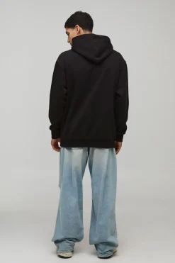 Sweat à capuche surdimensionné imprimé avec licence Eazy-E