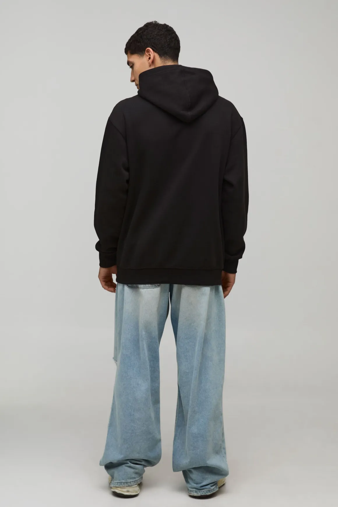 Sweat à capuche surdimensionné imprimé avec licence Eazy-E