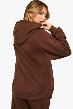Sweat à capuche surdimensionné à empiècements raglan