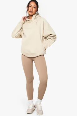 Sweat à capuche surdimensionné à coutures raglan