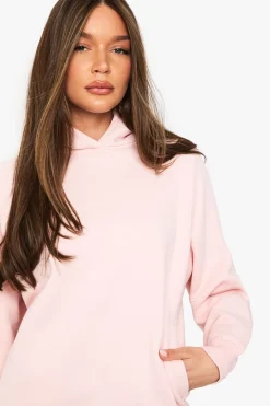 Sweat à capuche surdimensionné à coutures raglan