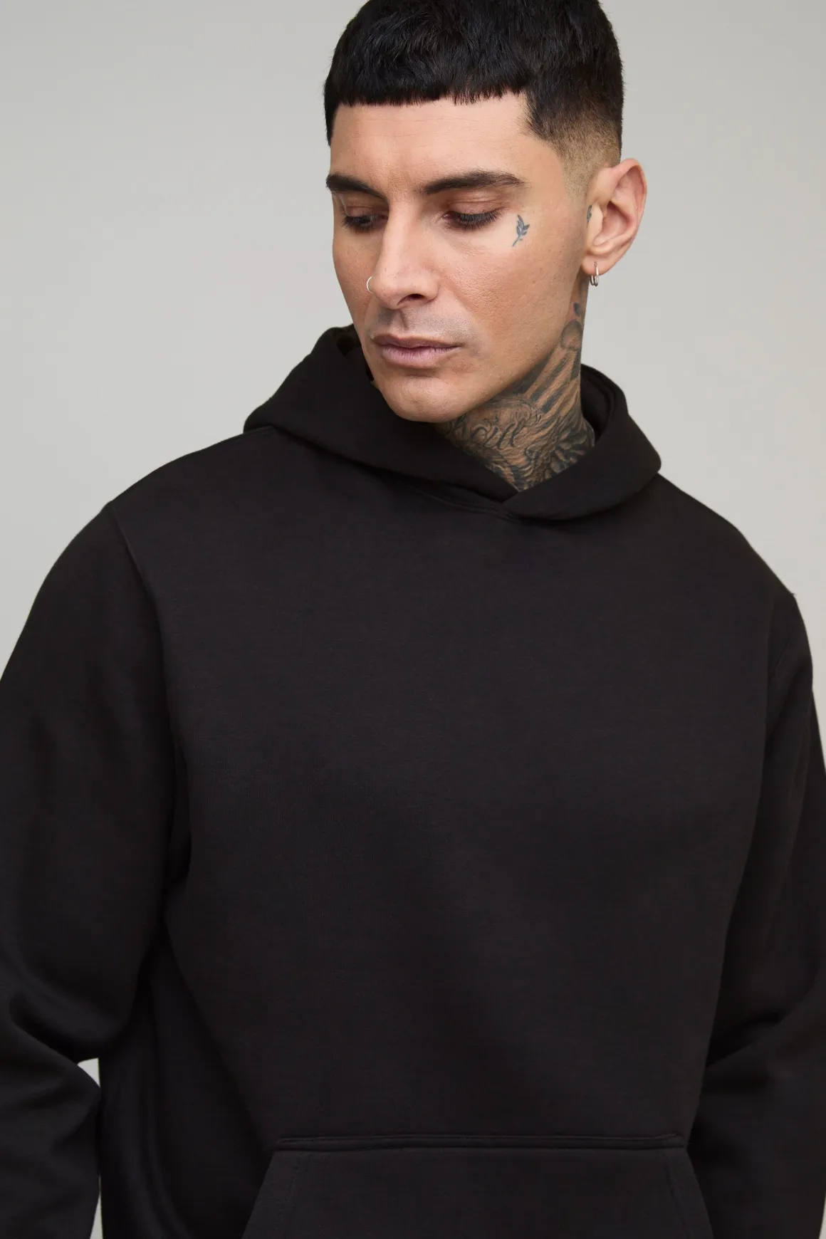 Sweat à capuche tall surdimensionné Playboy Noël Licence Imprimée