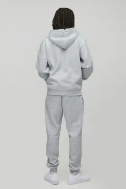 Sweat à capuche zippé oversize Basic BM Signature