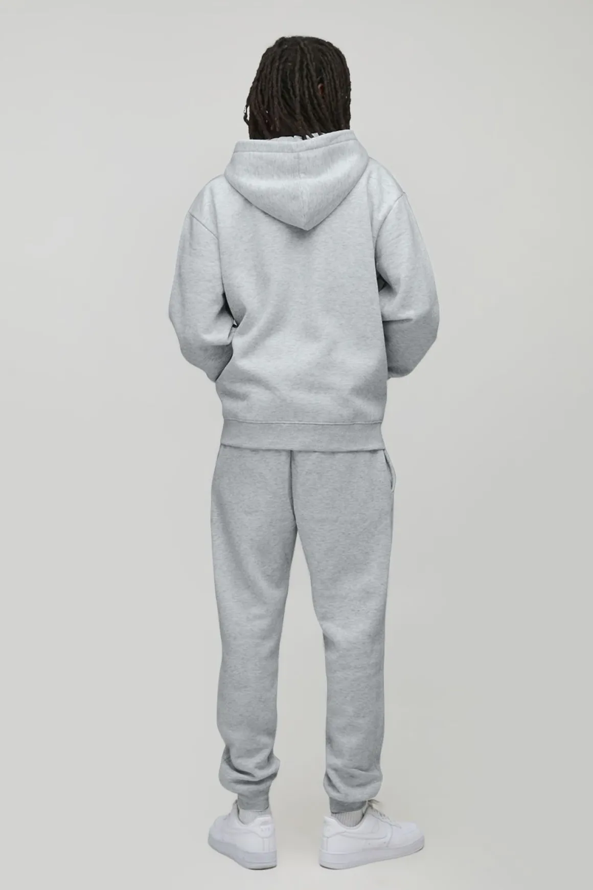 Sweat à capuche zippé oversize Basic BM Signature