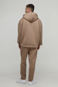 Sweat à capuche zippé oversize Bonded Scuba