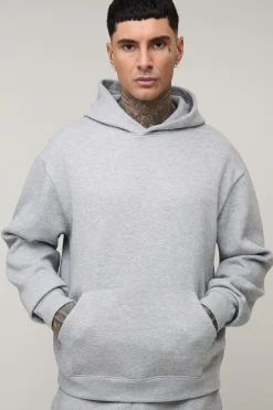 Sweat À Casynthétiqueche Basique Ample Coupe Boxy Oversize