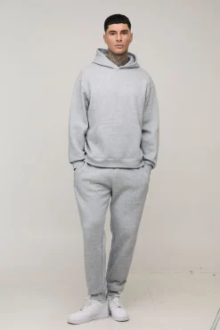 Sweat À Casynthétiqueche Basique Ample Coupe Boxy Oversize
