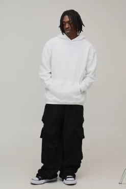 Sweat À Casynthétiqueche Blanc Oversize Avec Surpiqûres Et Imprimé Araignée