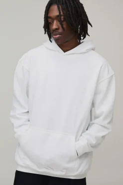 Sweat À Casynthétiqueche Blanc Oversize Avec Surpiqûres Et Imprimé Araignée