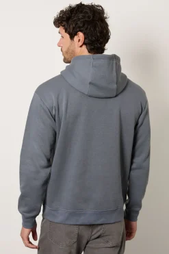 Sweat À Casynthétiqueche Bleu Gris