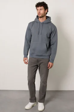 Sweat À Casynthétiqueche Bleu Gris