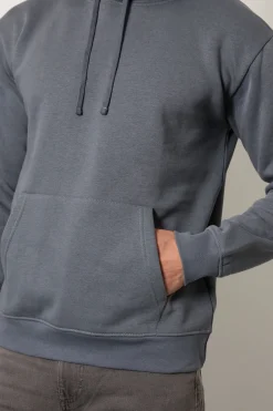 Sweat À Casynthétiqueche Bleu Gris