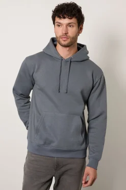 Sweat À Casynthétiqueche Bleu Gris