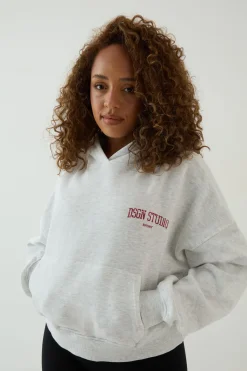 DSGN Studio Sweat À Casynthétiqueche Boxy Imprimé Collegiate<Femme Sweats À Capuche Et Sweats|Dsgn Studio