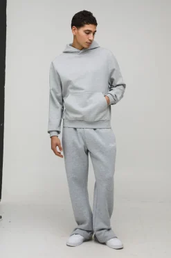Sweat à Casynthétiqueche Coupe Ample Poids Lourd 500GSM