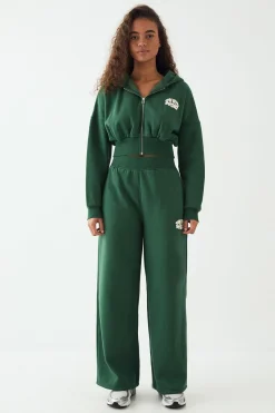 DSGN Studio Sweat à Casynthétiqueche Court Sport Imprimé Bulles avec Fermeture Éclair<Femme Sweats À Capuche Et Sweats|Dsgn Studio