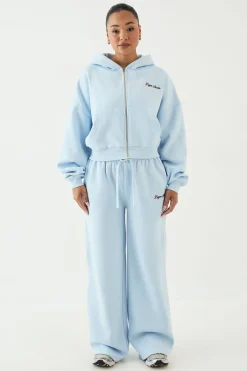 DSGN Studio Sweat À Casynthétiqueche Court Boxy Zippé Avec Broderie Script<Femme Sweats À Capuche Et Sweats|Dsgn Studio