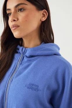 Sweat à Casynthétiqueche Court Boxy Zippé DSGN Studio Sport