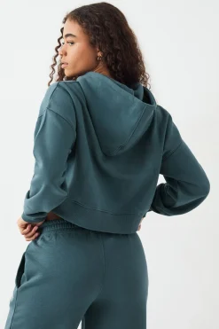 Sweat à Casynthétiqueche Court Zippé Boxy DSGN Studio