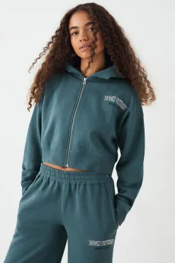 Sweat à Casynthétiqueche Court Zippé Boxy DSGN Studio