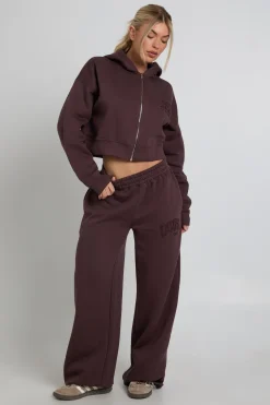 Sweat À Casynthétiqueche Court Boxy Zippé Avec Appliqué Éponge Dsgn Studio