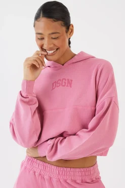 DSGN Studio Sweat À Casynthétiqueche Court Boxy En Coton 100% Surteint<Femme Sweats À Capuche Et Sweatshirts|Dsgn Studio