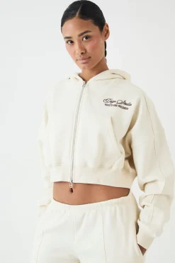 DSGN Studio Sweat À Casynthétiqueche Court Et Ample Santé & Bien-être<Femme Sweats À Capuche Et Sweatshirts|Dsgn Studio