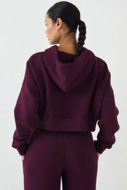 Sweat À Casynthétiqueche Court Boxy Avec Appliqué À Pois Dsgn Studio