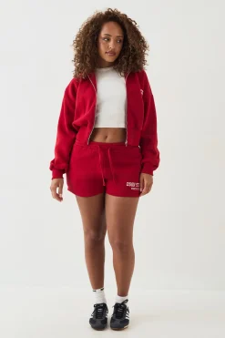 DSGN Studio Sweat À Casynthétiqueche Court Boxy Zippé Avec Applique<Femme Sweats À Capuche Et Sweats|Dsgn Studio