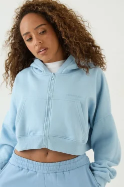 Sweat À Casynthétiqueche Court Boxy Zippé Dsgn Studio