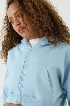 Sweat À Casynthétiqueche Court Boxy Zippé Dsgn Studio