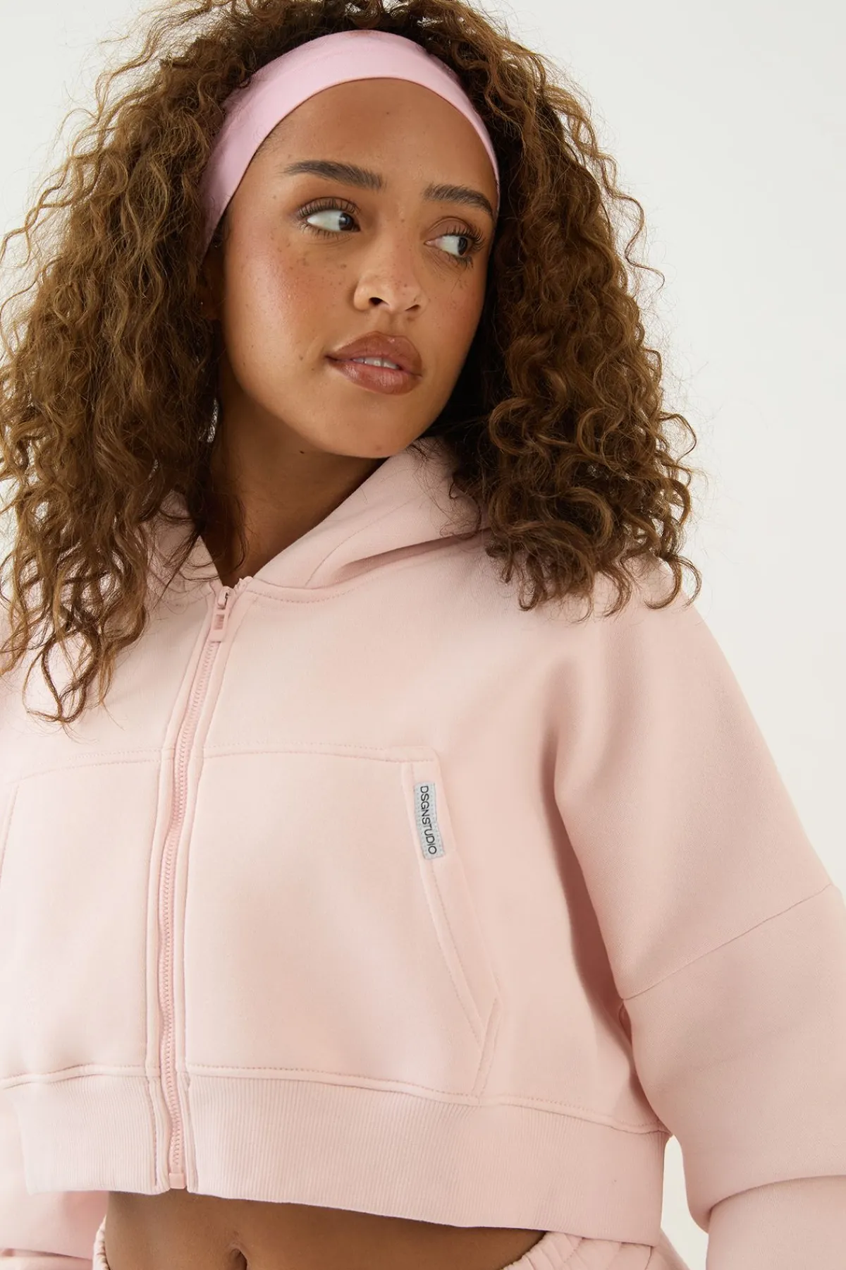 DSGN Studio Sweat à Casynthétiqueche Court Boxy<Femme Sweats À Capuche Et Sweatshirts|Basiques