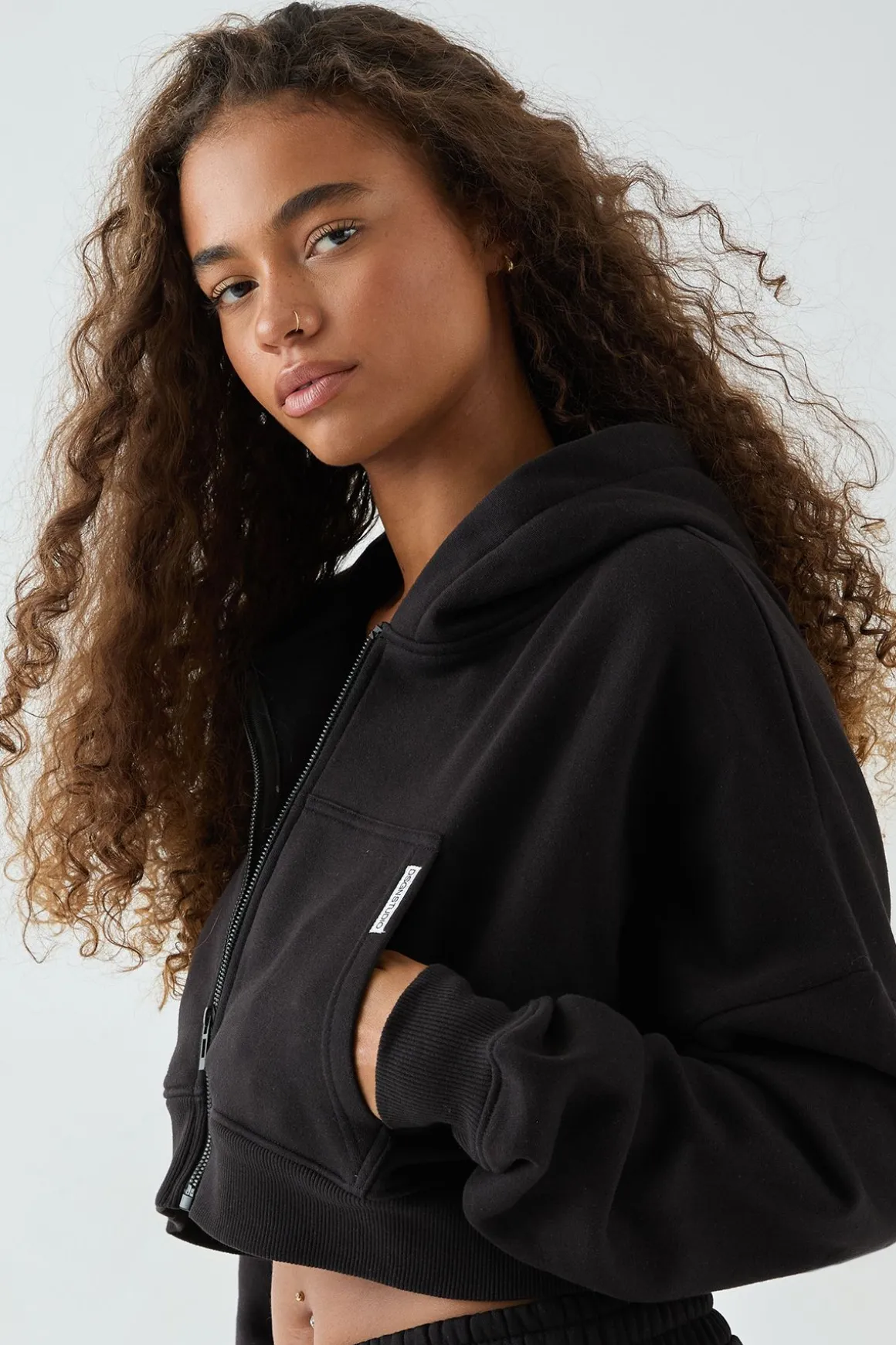 Sweat à Casynthétiqueche Court Boxy DSGN Studio