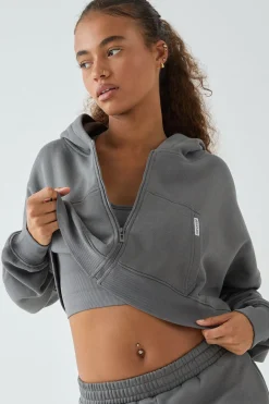 Sweat à Casynthétiqueche Court Boxy DSGN Studio