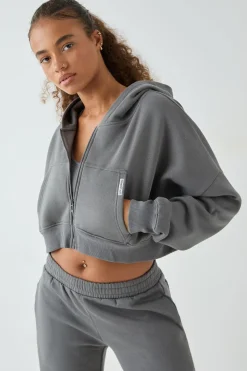 Sweat à Casynthétiqueche Court Boxy DSGN Studio