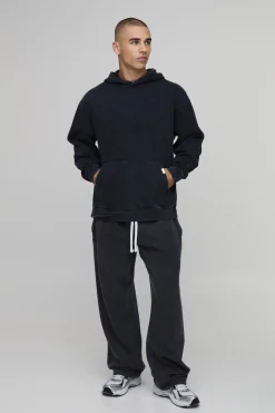 Sweat À Casynthétiqueche Délavé Oversize À Enfiler Essentiel