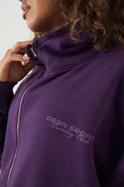 Sweat à Casynthétiqueche DSGN Studio Sport Training Club Col Cheminée avec Ourlet à Cordon