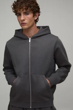 Sweat À Casynthétiqueche Essentiel Coupe Regular Avec Fermeture Éclair