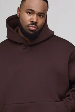 Sweat À Casynthétiqueche Grande Taille Coupe Boxy En Néoprène Contrecollé
