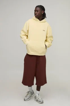 boohooMAN Sweat À Casynthétiqueche Homme Oversize Lavé Sport À Enfiler Par La Tête<Homme Sweats À Capuche Et Sweatshirts|Sweats À Capuche Et Sweats