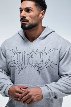 Sweat À Casynthétiqueche Homme Active Col V Coupe Ample