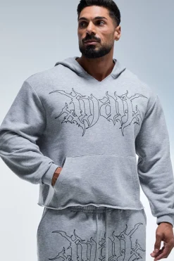 Sweat À Casynthétiqueche Homme Active Col V Coupe Ample