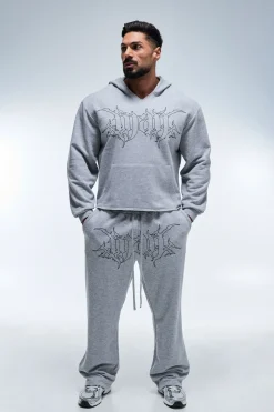 Sweat À Casynthétiqueche Homme Active Col V Coupe Ample