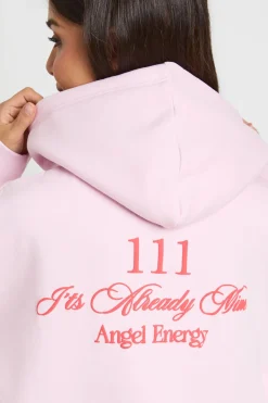 Sweat À Casynthétiqueche Imprimé Nombre Angélique 11:11