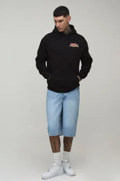 Sweat À Casynthétiqueche Imprimé Sous Licence Street Fighter Oversize Tall