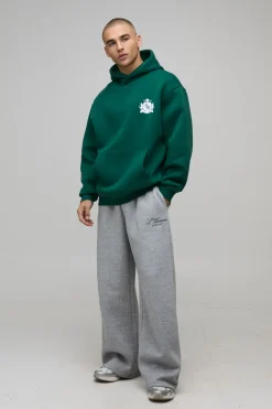 Sweat à Casynthétiqueche Imprimé Forest Oversized Los Angeles Over The Seam