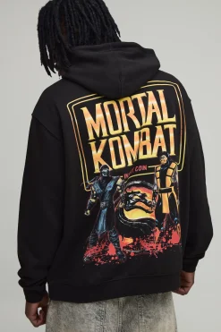 Sweat À Casynthétiqueche Imprimé Mortal Kombat Sous Licence Coupe Oversize Tall